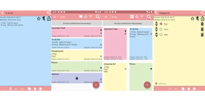 Sticky Memo Notepad Premium android App screenshot 3